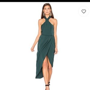NWT Shona Joy Core Knot Dress in Seaweed